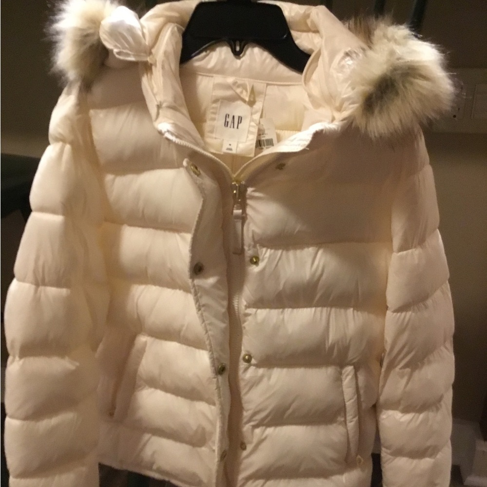 Gap Primaloft hooded jacket.